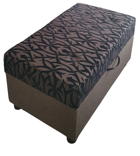 Ottoman with storage (Openable Lid)